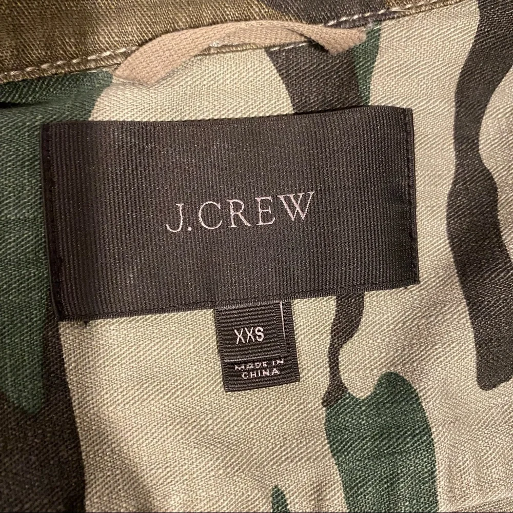 J. Crew‎ | Camouflage Utility Shirt Chore Jacket